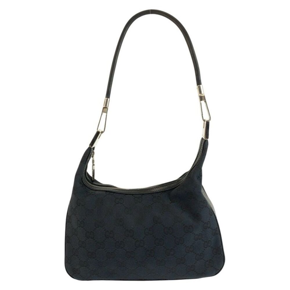 Gucci GG Canvas Leather Shoulder Bag